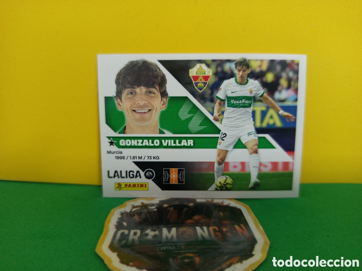 Cromos de Futebol: ❇️ CROMO ⚽ GONZALO VILLAR ELCHE LIGA 26 27 2026 2027 EDICIONES ESTE PANINI SIN PEGAR❇️