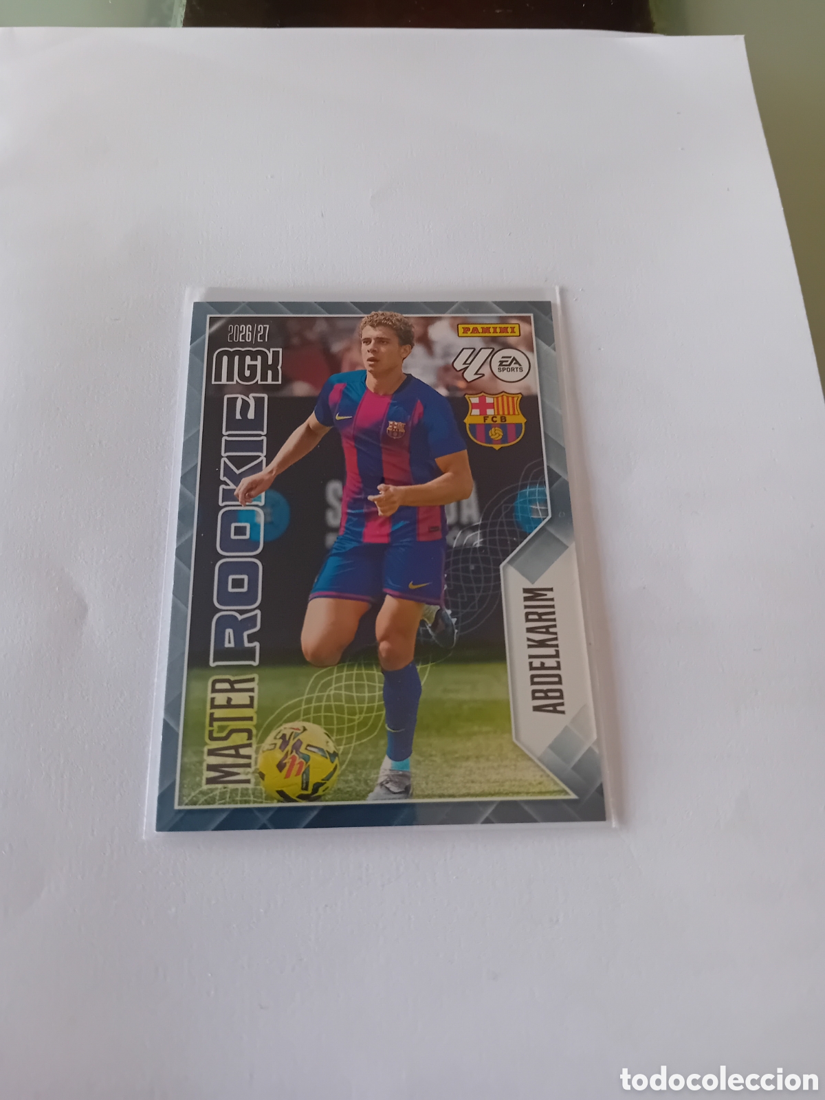 Cromos de Futebol: ABDELKARIM 406 MASTER ROOKIE BARCELONA 26 27 2026 2026 MEGACRACKS MGK PANINI NUEVO