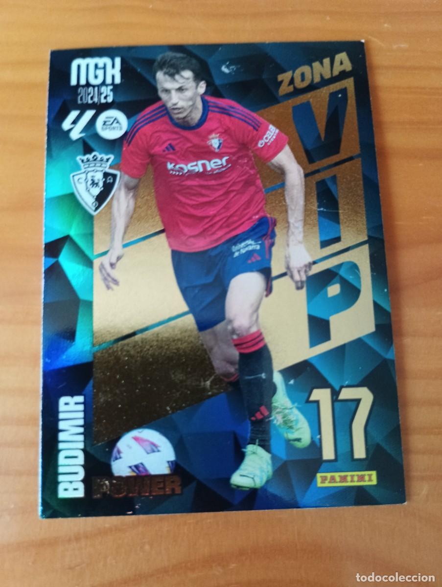 Cromos de Futebol: MGK 2024 2025 24/25 PANINI - ZONA VIP POWER 17 - OSASUNA - BUDIMIR P 391