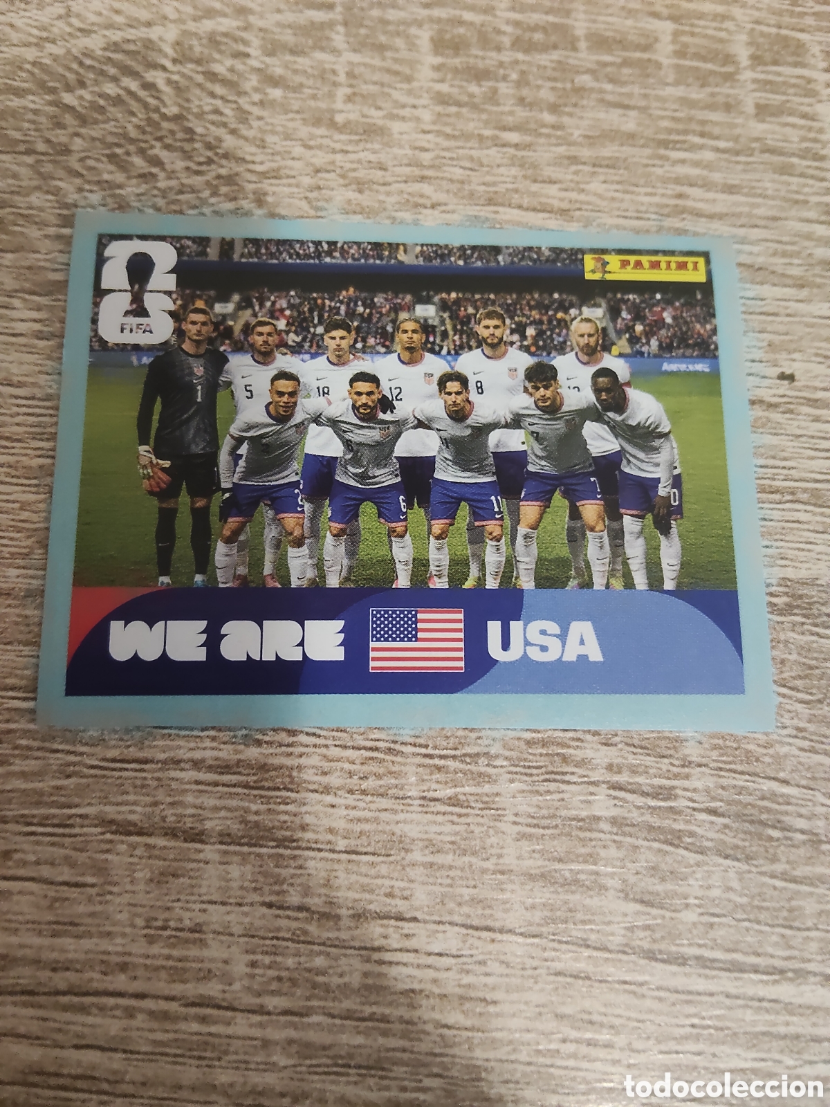 Cromos de Futebol: Panini mundial 2026 USA 13 alineaci&oacute;n Estados Unidos