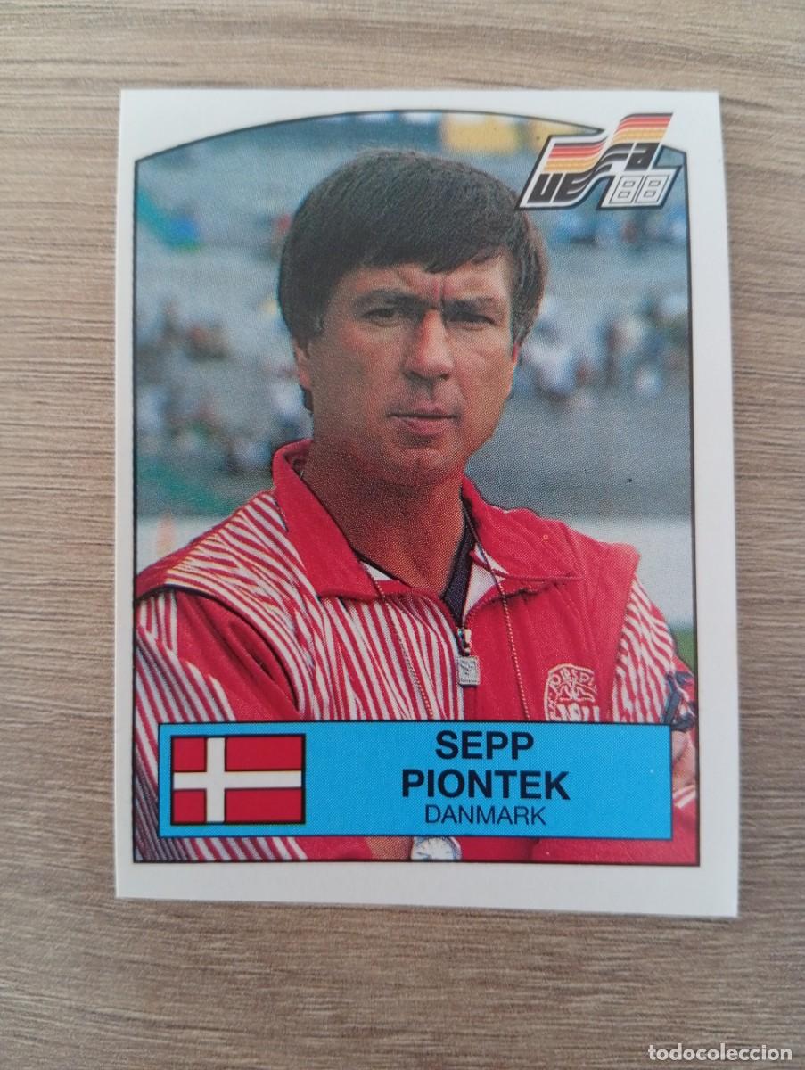 Cromos de f&uacute;tbol: SEP PIONTEK 105 DINAMARCA EUROCOPA EURO 1988 88 ALEMANIA NUNCA PEGADO SIN PEGAR