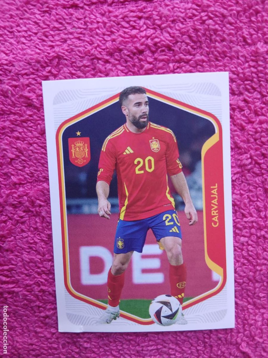 Cromos de f&uacute;tbol: espa&ntilde;a 2026 16 carvajal selecci&oacute;n espa&ntilde;ola panini carrefour family mundial de futbol