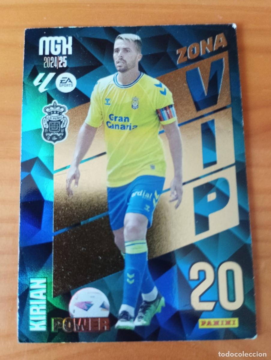 Cromos de f&uacute;tbol: P396 KIRIAN - UD LAS PALMAS ZONA VIP POWER 2024 2025 MGK MEGACRACKS PANINI LALIGA 24 25