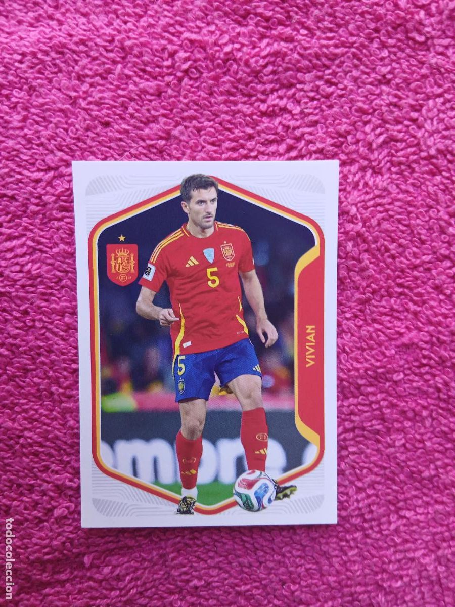 Cromos de f&uacute;tbol: espa&ntilde;a 2026 18 vivi&aacute;nl selecci&oacute;n espa&ntilde;ola panini carrefour family mundial de futbol