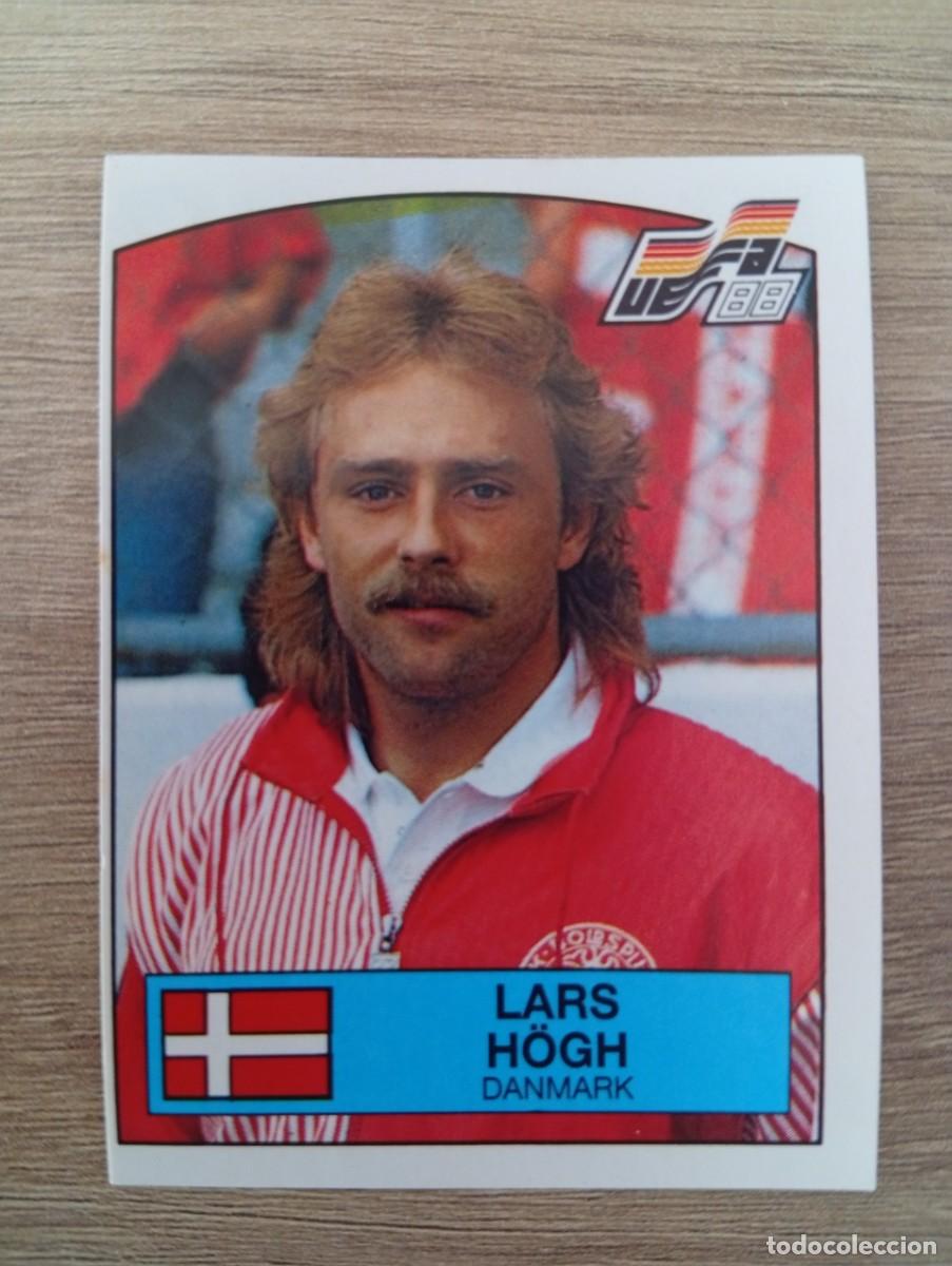 Cromos de f&uacute;tbol: LARS HOGH 107 DINAMARCA EUROCOPA EURO 1988 88 ALEMANIA NUNCA PEGADO SIN PEGAR