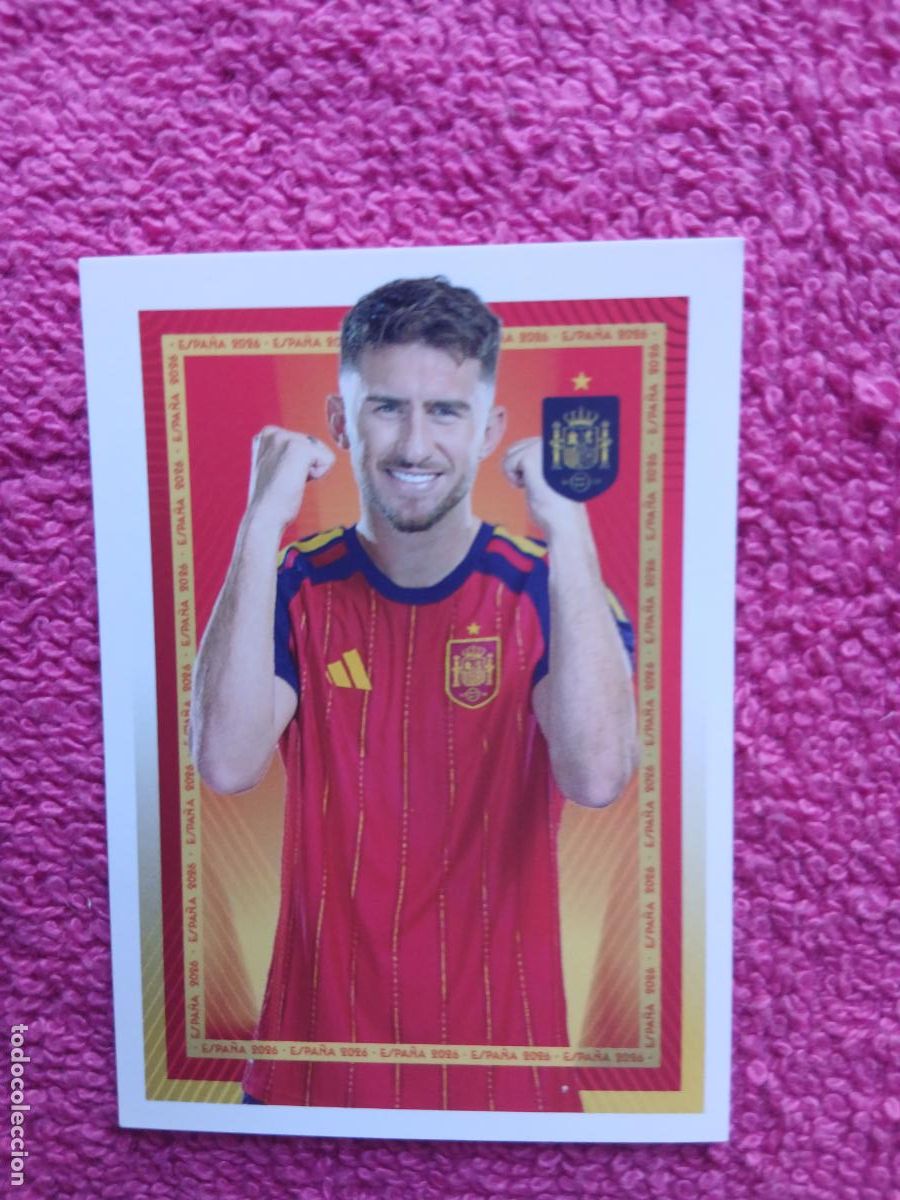 Fu&szlig;ball-Sticker: espa&ntilde;a 2026 19 laporte selecci&oacute;n espa&ntilde;ola panini carrefour family mundial de futbol