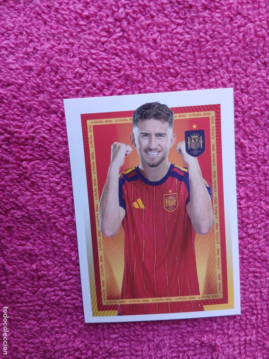 Fu&szlig;ball-Sticker: espa&ntilde;a 2026 19 laporte selecci&oacute;n espa&ntilde;ola panini carrefour family mundial de futbol