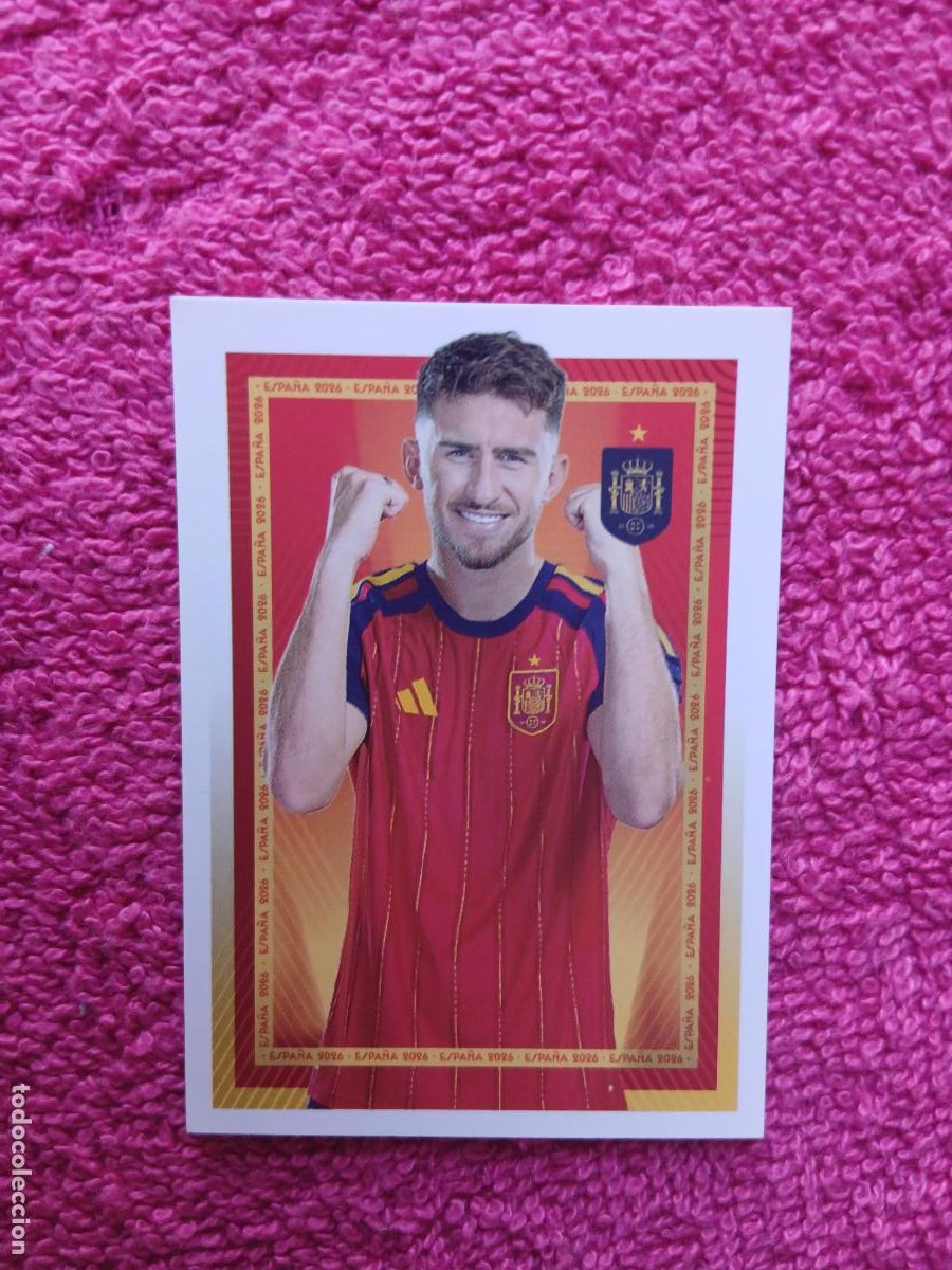 Fu&szlig;ball-Sticker: espa&ntilde;a 2026 19 laporte selecci&oacute;n espa&ntilde;ola panini carrefour family mundial de futbol