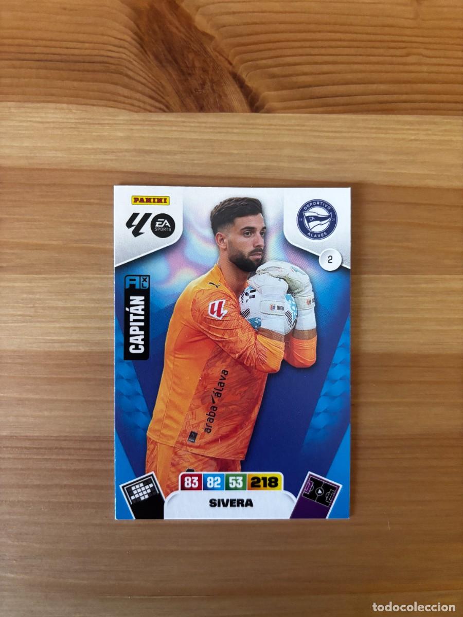 Fu&szlig;ball-Sticker: Capit&aacute;n Sivera Alav&eacute;s n&uacute;mero 2 cromo Adrenalyn XL 25-26 2025-2026