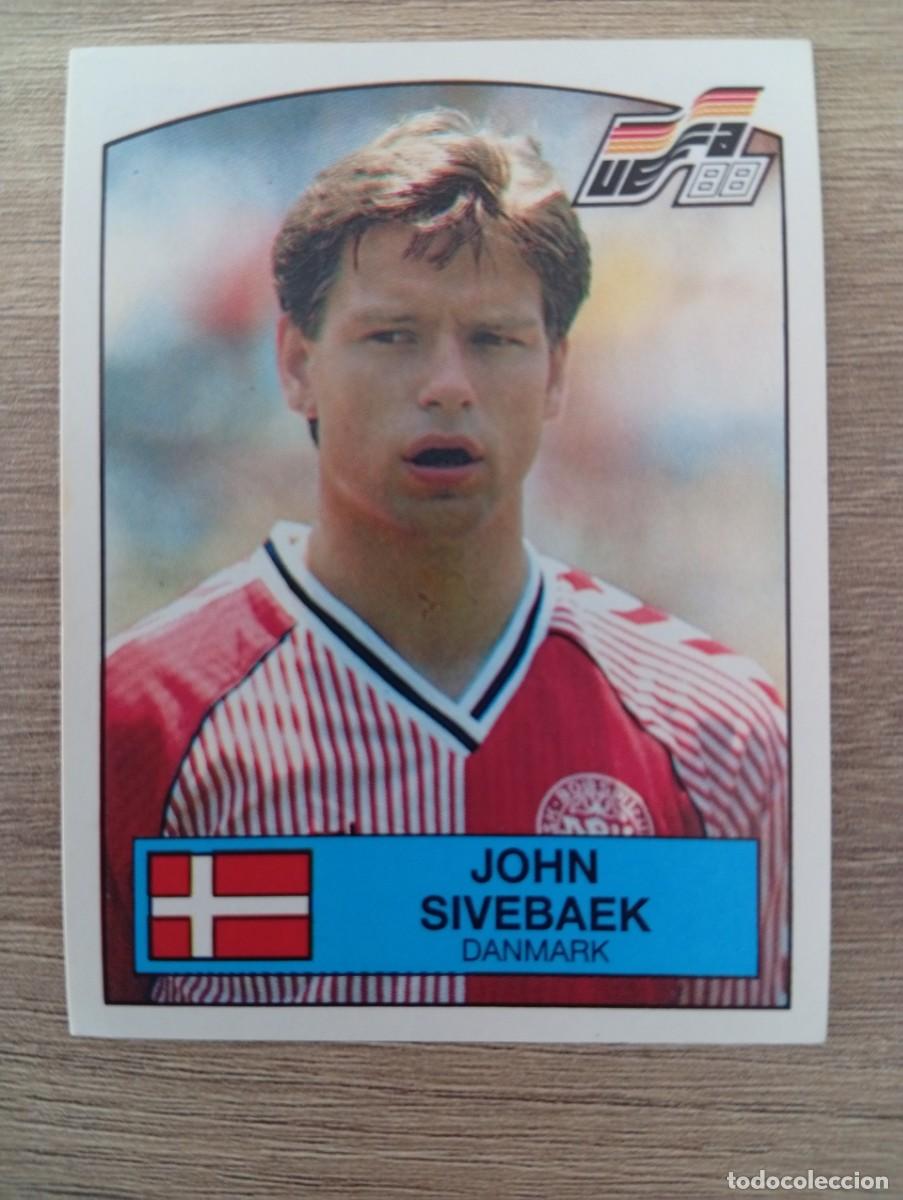 Cromos de f&uacute;tbol: JOHN SIVEBAEK 108 DINAMARCA EUROCOPA EURO 1988 88 ALEMANIA NUNCA PEGADO SIN PEGAR