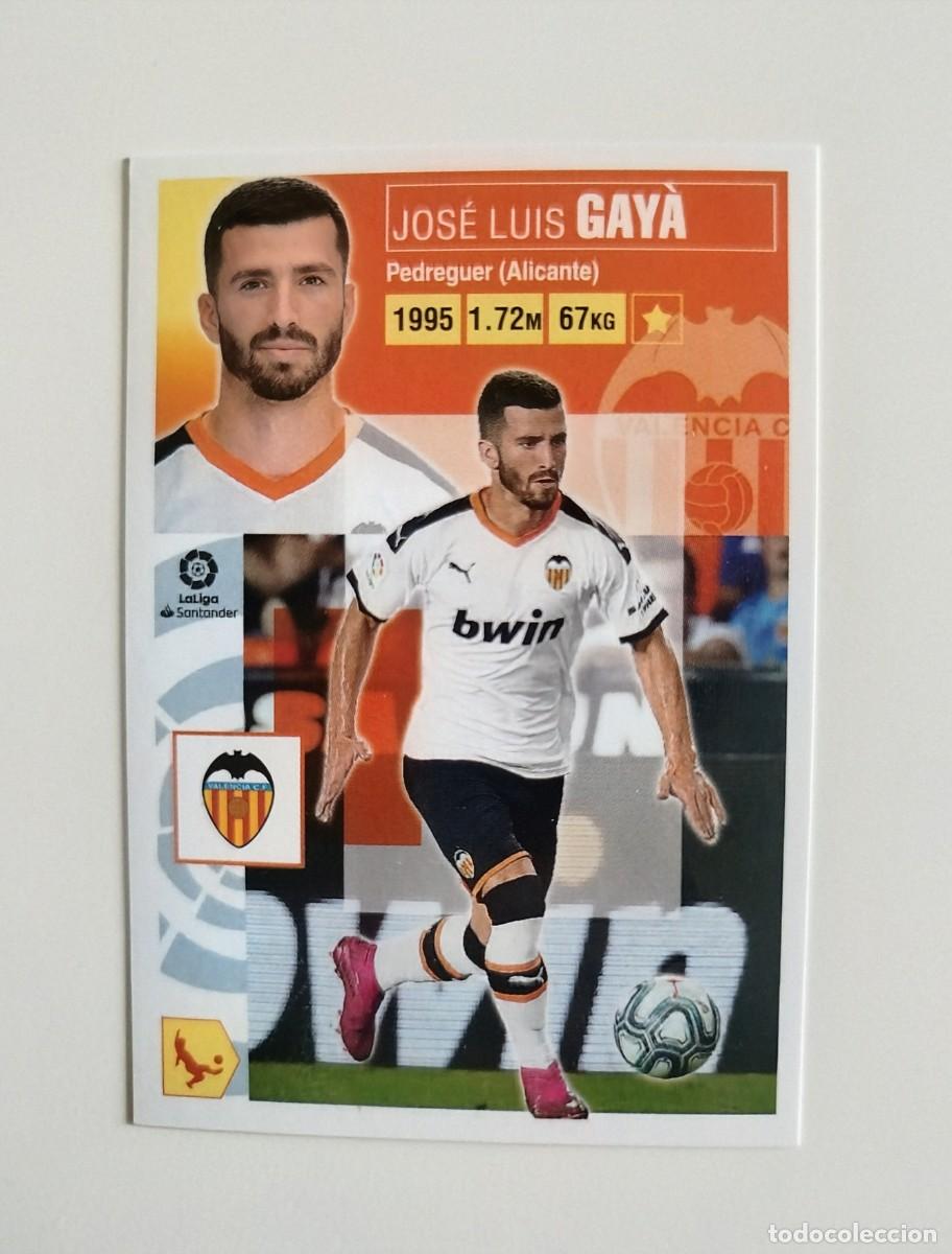 Cromos de f&uacute;tbol: Gay&agrave; 9 SIN PEGAR NUNCA PEGADO Valencia CF Liga Ediciones Este 20 21 / 2020 2021