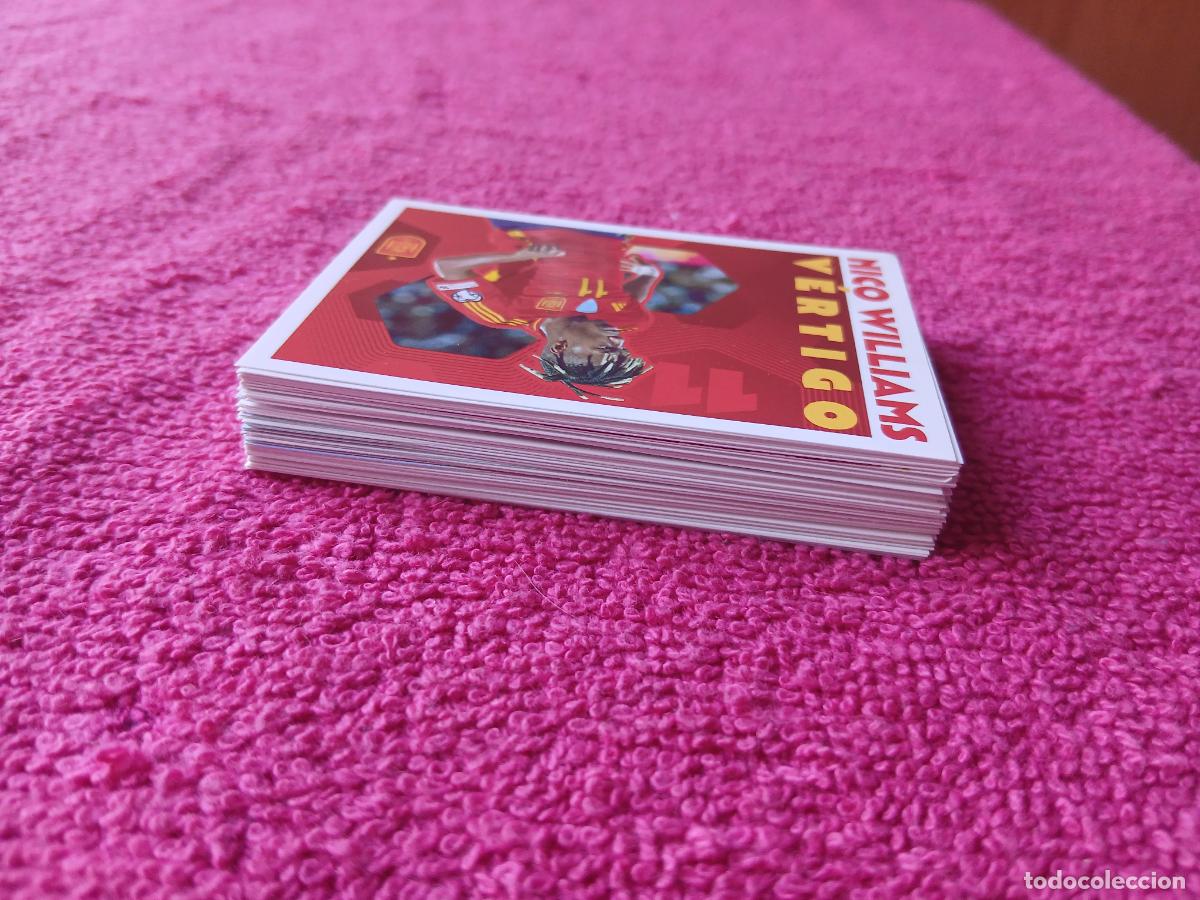 Cromos de f&uacute;tbol: espa&ntilde;a 2026 mundial selecci&oacute;n espa&ntilde;ola colecci&oacute;n completa panini carrefour family 72 cromos
