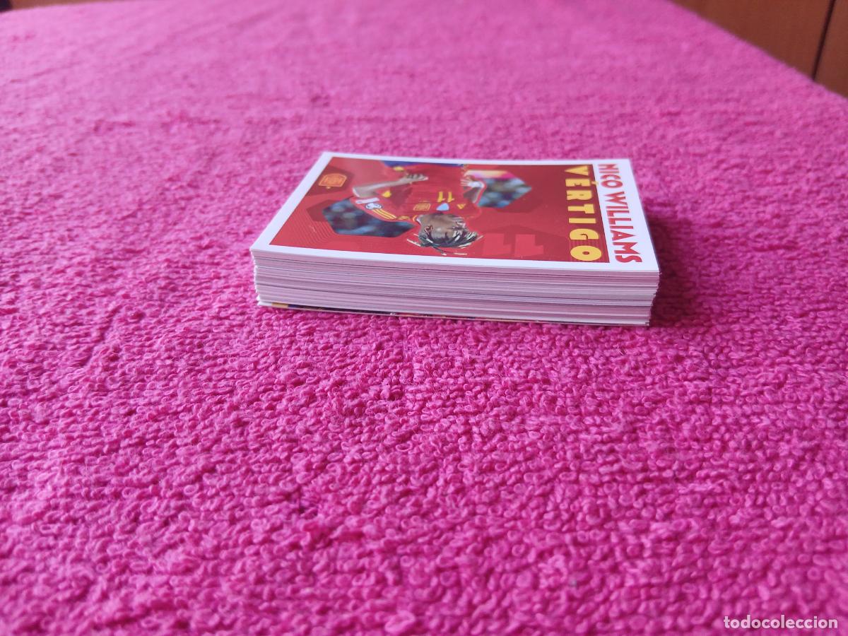 Cromos de f&uacute;tbol: espa&ntilde;a 2026 mundial selecci&oacute;n espa&ntilde;ola colecci&oacute;n completa panini carrefour family 72 cromos