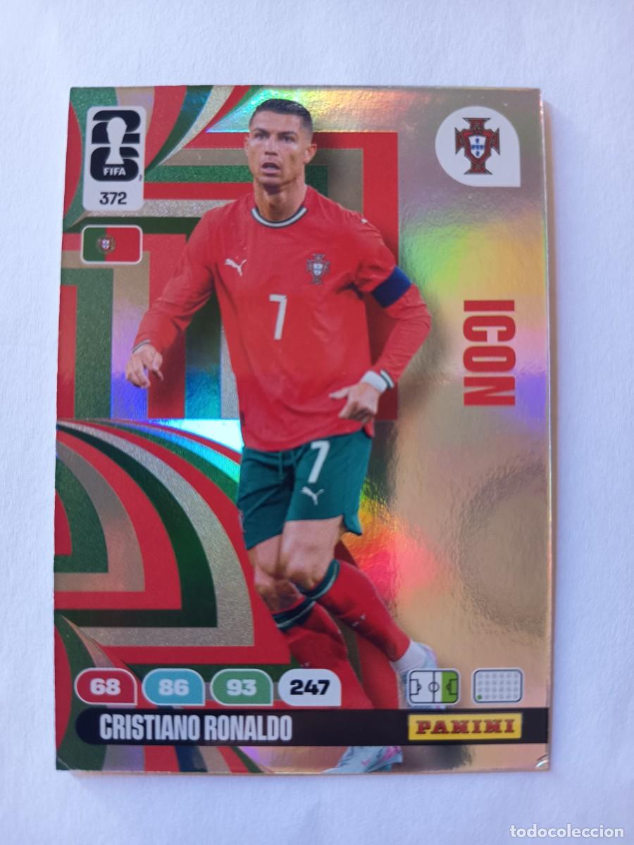 Cromos de f&uacute;tbol: CARD 372 CRISTIANO RONALDO CR7 PORTUGAL ICON - ADRENALYN XL FIFA WORLD CUP MUNDIAL 2026 PANINI