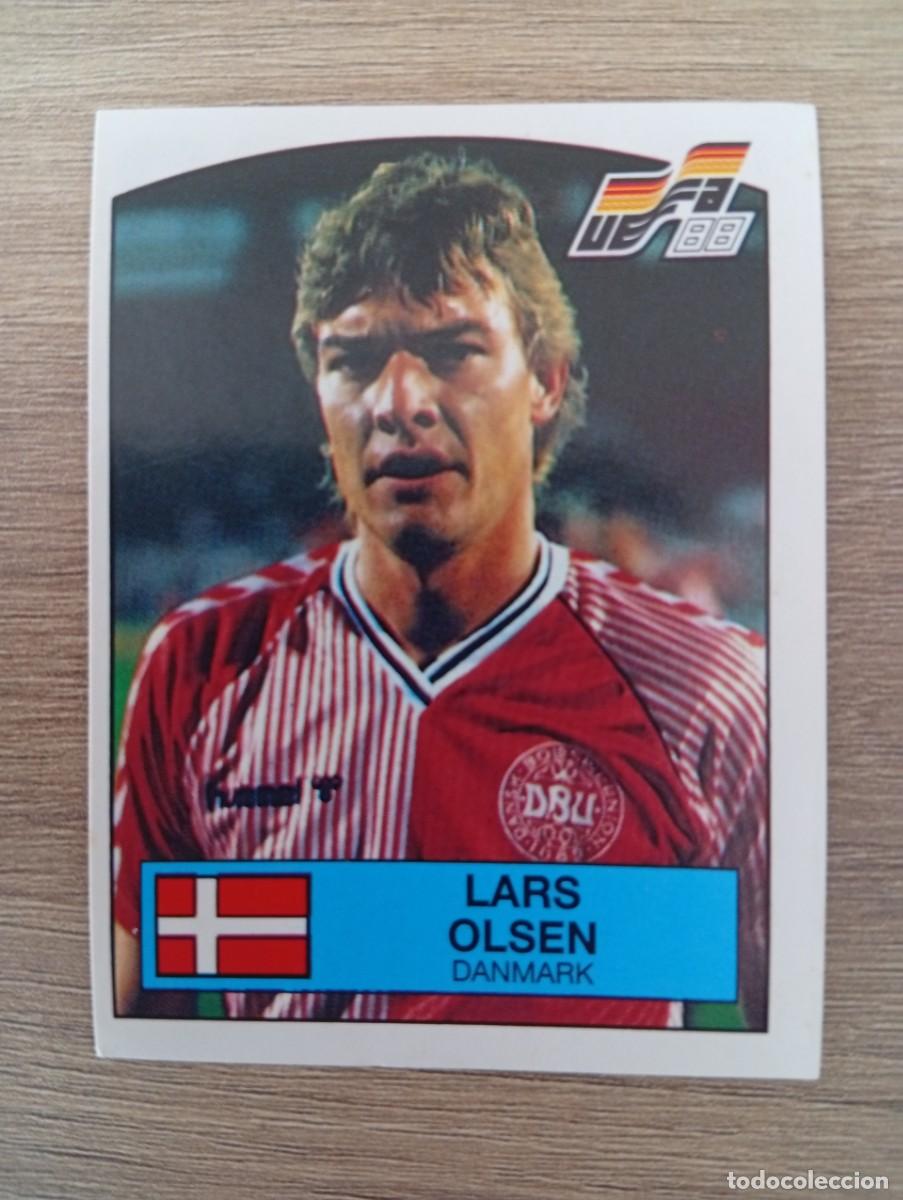 Cromos de f&uacute;tbol: LARS OLSEN 112 DINAMARCA EUROCOPA EURO 1988 88 ALEMANIA NUNCA PEGADO SIN PEGAR