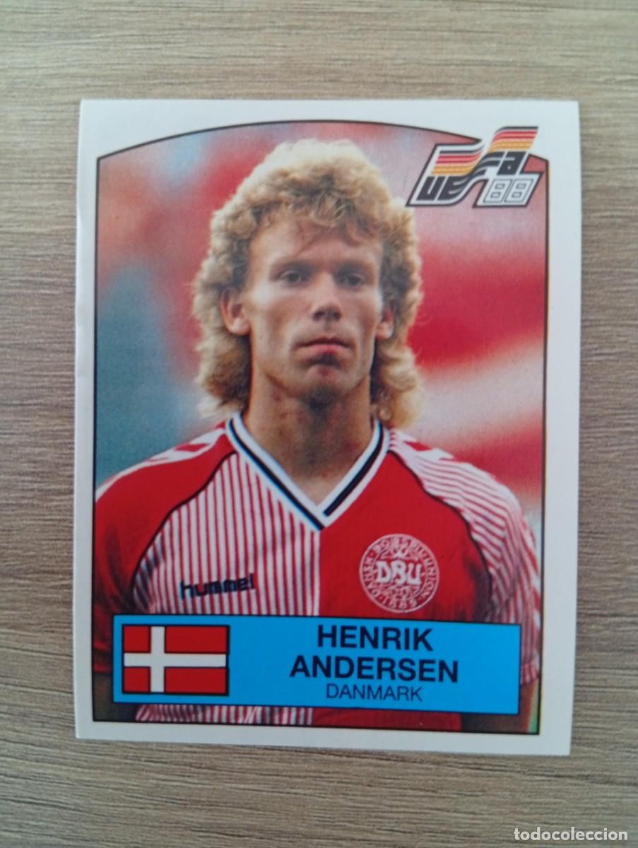 Figurine di Calcio: HENRIK ANDERSEN 114 DINAMARCA EUROCOPA EURO 1988 88 ALEMANIA NUNCA PEGADO SIN PEGAR