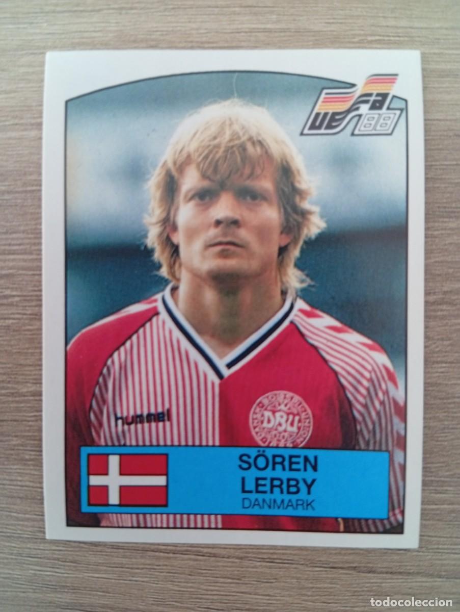 Figurine di Calcio: SOREN LERBY 117 DINAMARCA EUROCOPA EURO 1988 88 ALEMANIA NUNCA PEGADO SIN PEGAR