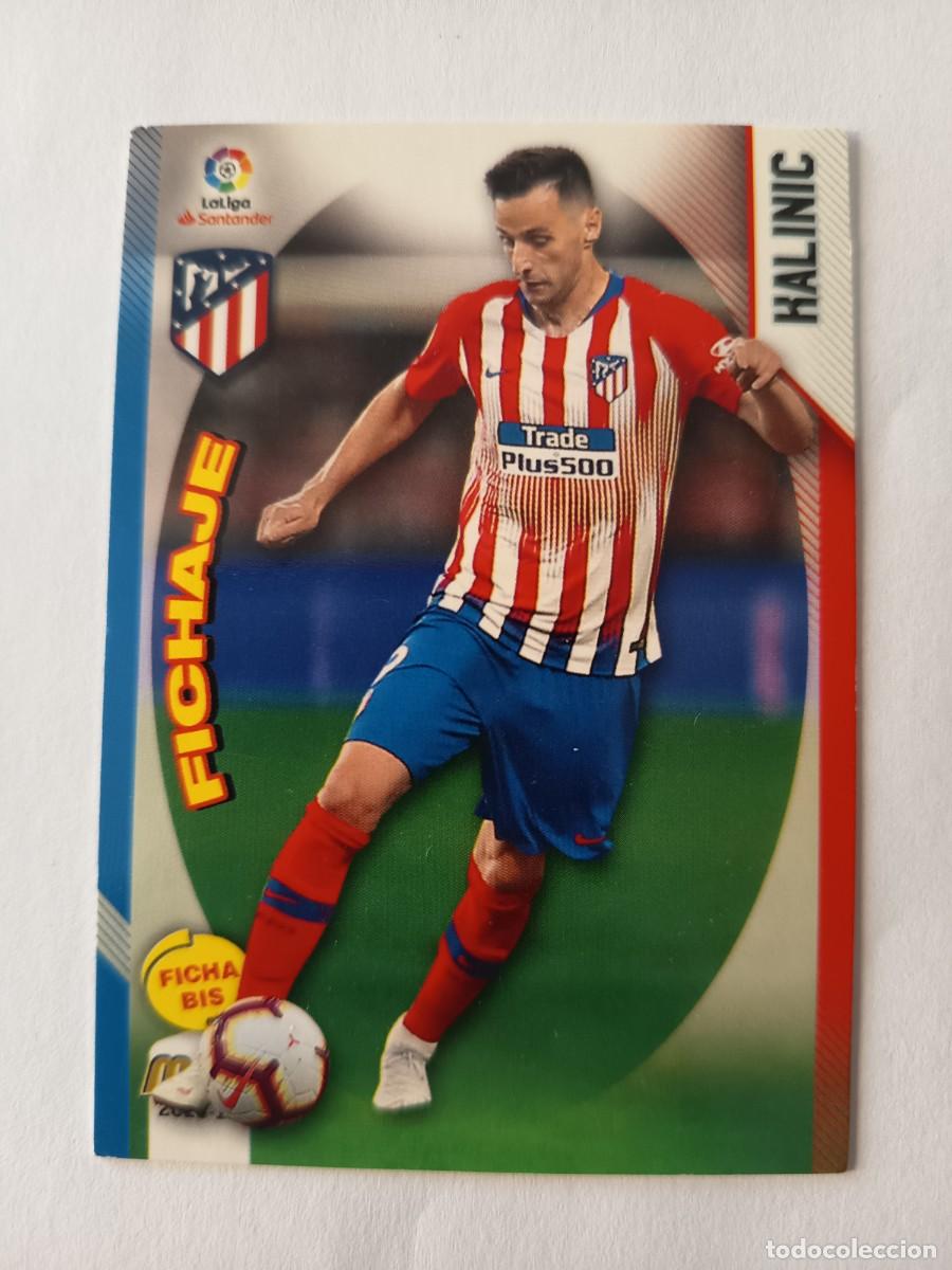Figurine di Calcio: CARD 72 BIS NIKOLA KALINIC ATL&Eacute;TICO ATLETI FICHAJE - MEGACRACKS MGK LIGA 2018 2019 18 19 PANINI