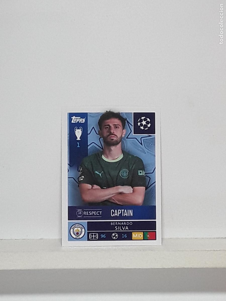 Cromos de f&uacute;tbol: CHAMPIONS STICKER 2025 2026 25 26 ALBUM TOPPS LEAGUE N 299 MANCHESTER CITY BERNARDO SILVA