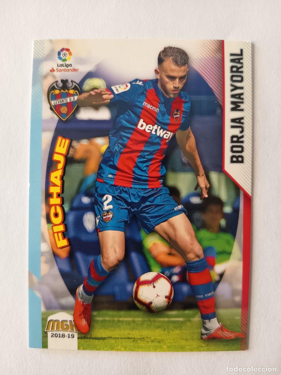 Cartes &agrave; collectionner de Football: CARD 342 BORJA MAYORAL LEVANTE UD FICHAJE - MEGACRACKS MGK LIGA 2018 2019 18 19 PANINI