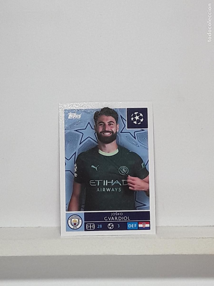 Cromos de f&uacute;tbol: CHAMPIONS STICKER 2025 2026 25 26 ALBUM TOPPS LEAGUE N 301 MANCHESTER CITY JOSKO GVARDIOL