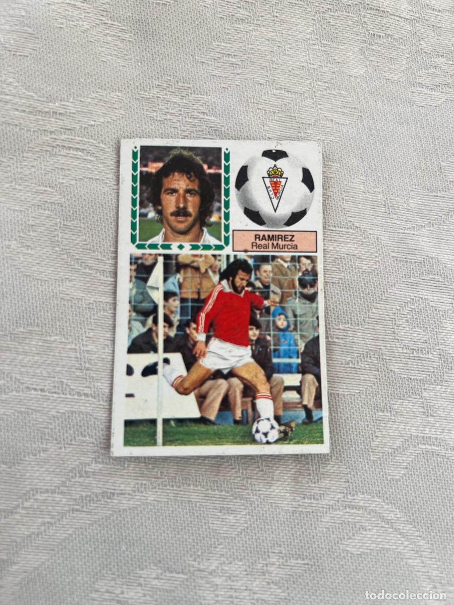 Cromos de Futebol: RAMIREZ REAL MURCIA C. F. FICHAJE 37 EDICIONES ESTE 83-84