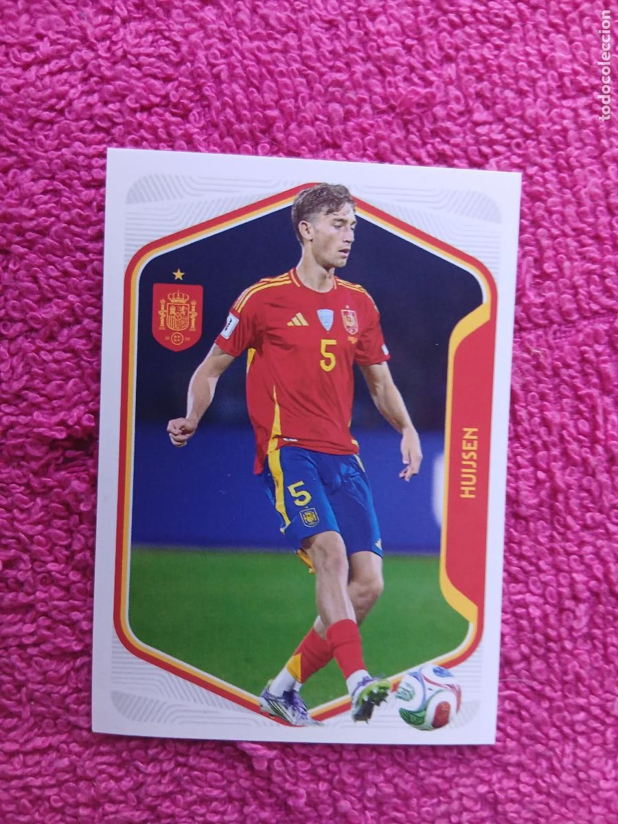 Cromos de Futebol: espa&ntilde;a 2026 22 huijsen selecci&oacute;n espa&ntilde;ola panini carrefour family mundial de futbol