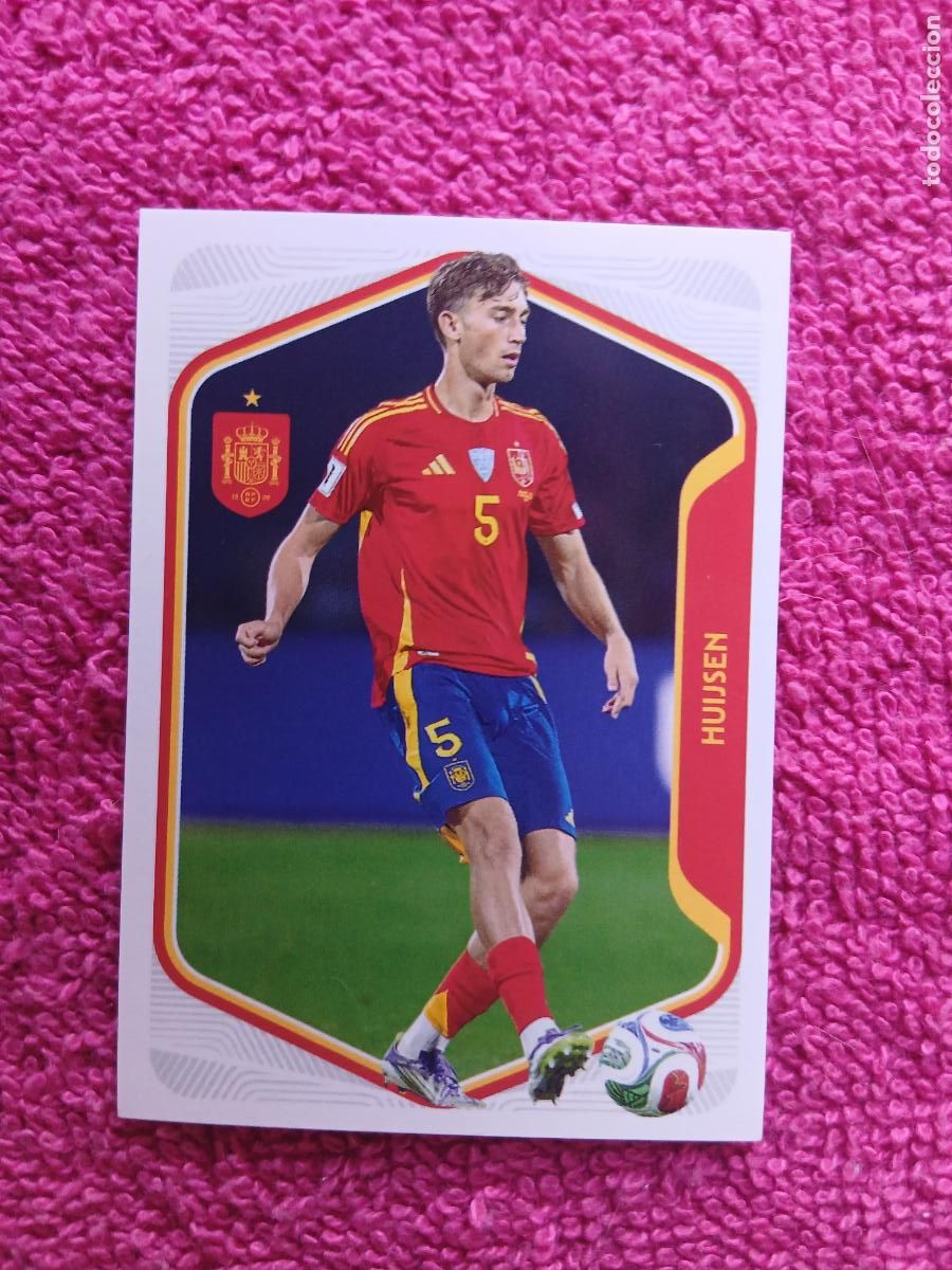 Cromos de Futebol: espa&ntilde;a 2026 22 huijsen selecci&oacute;n espa&ntilde;ola panini carrefour family mundial de futbol
