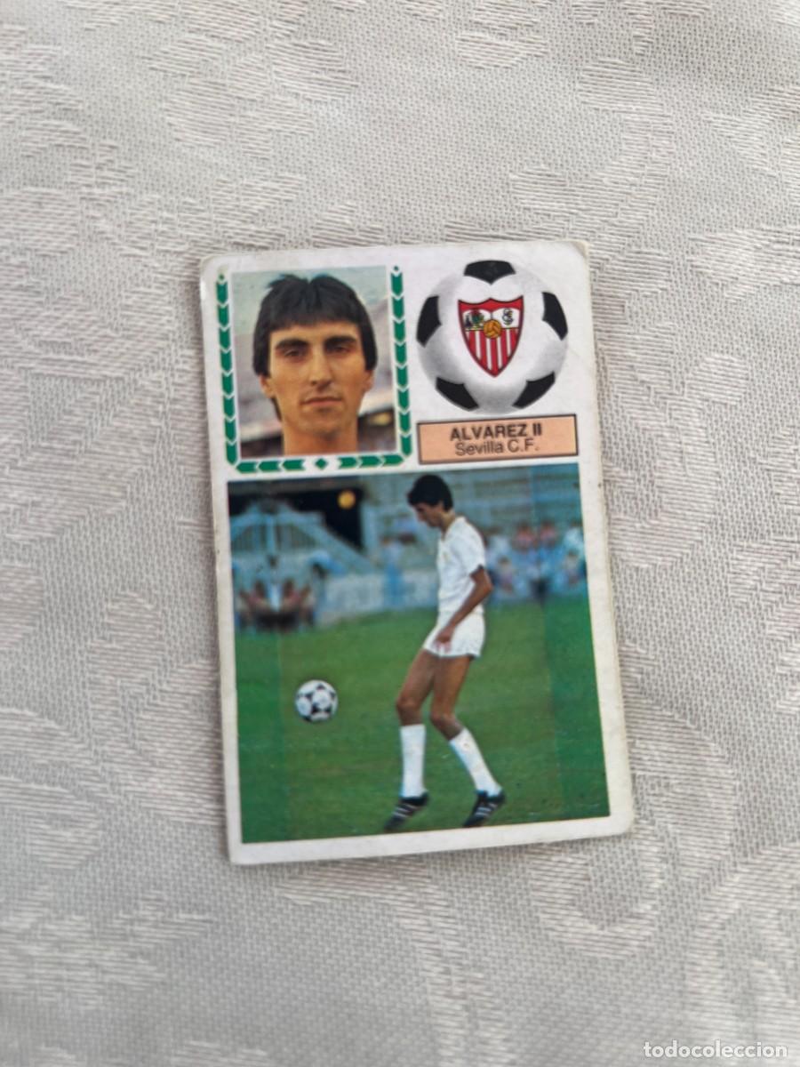 Cromos de Futebol: ALVAREZ II SEVILLA FICHAJE 34 EDICIONES ESTE 83-84