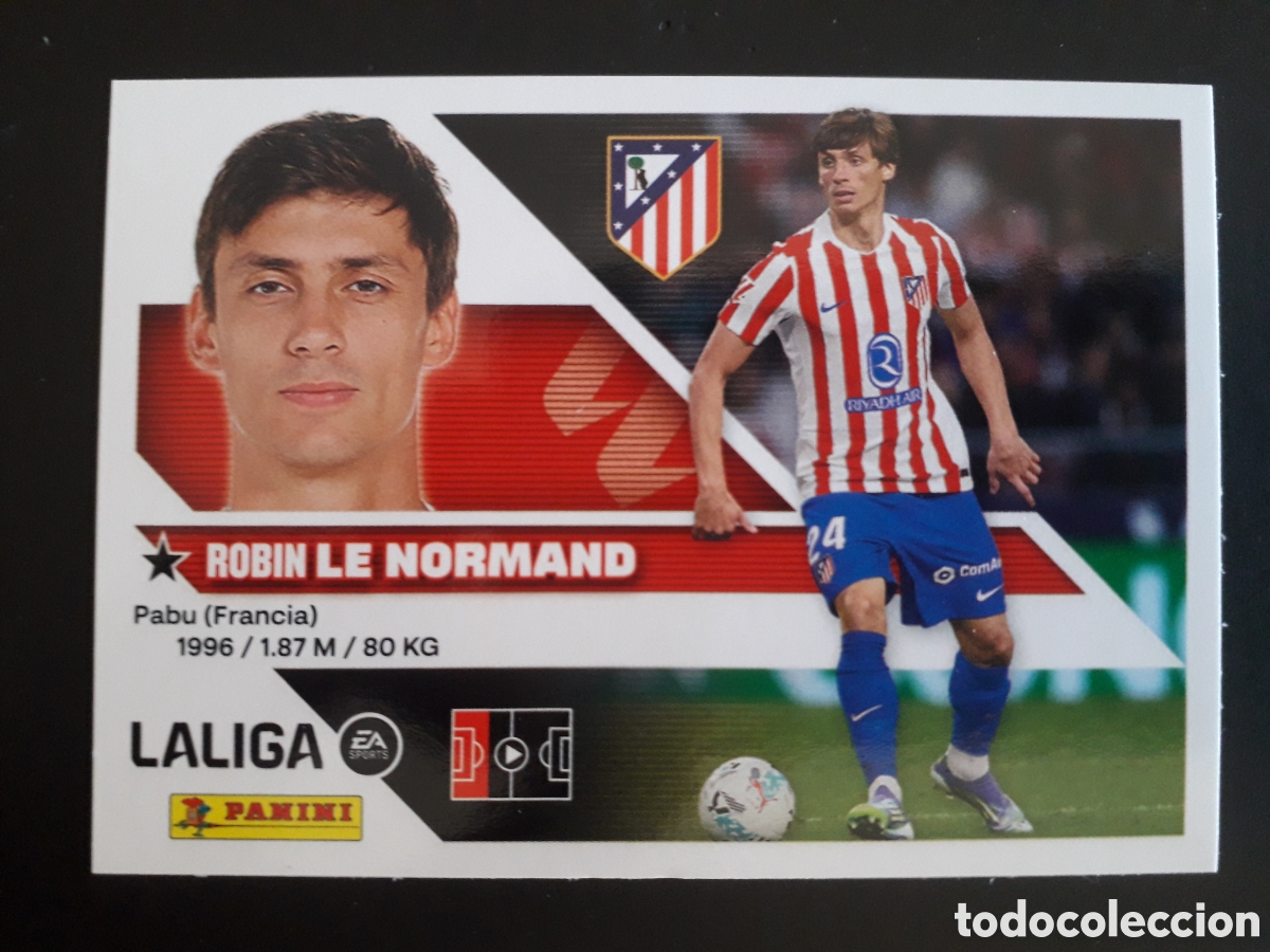 Cromos de Futebol: LE NORMAND AT MADRID N&deg; 8A ED ESTE 2026 2027 26 27 SIN PEGAR PEDIDO M&Iacute;NIMO 3&euro;