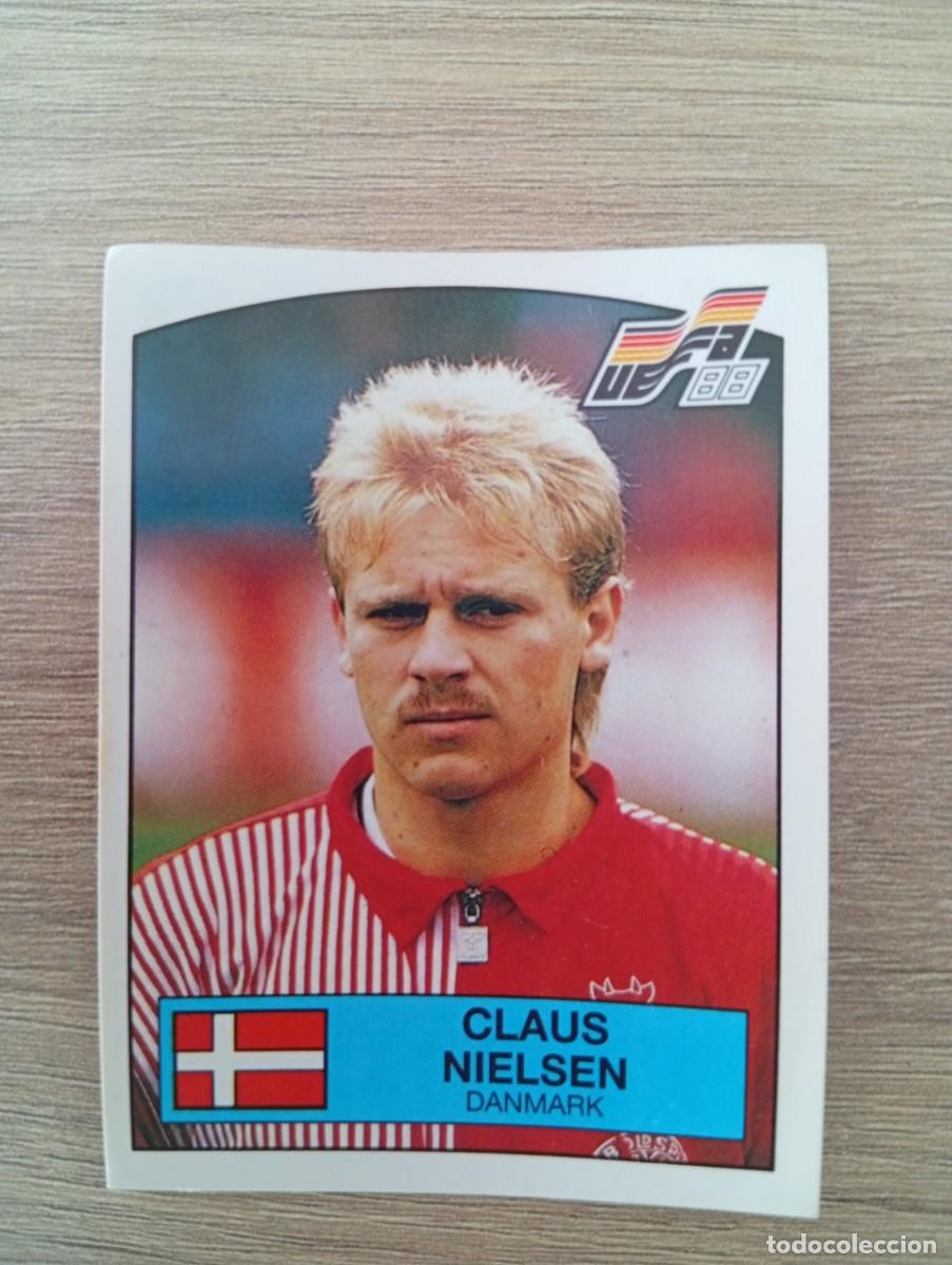 Cromos de Futebol: CLAUS NIELSEN 125 DINAMARCA EUROCOPA EURO 1988 88 ALEMANIA NUNCA PEGADO SIN PEGAR