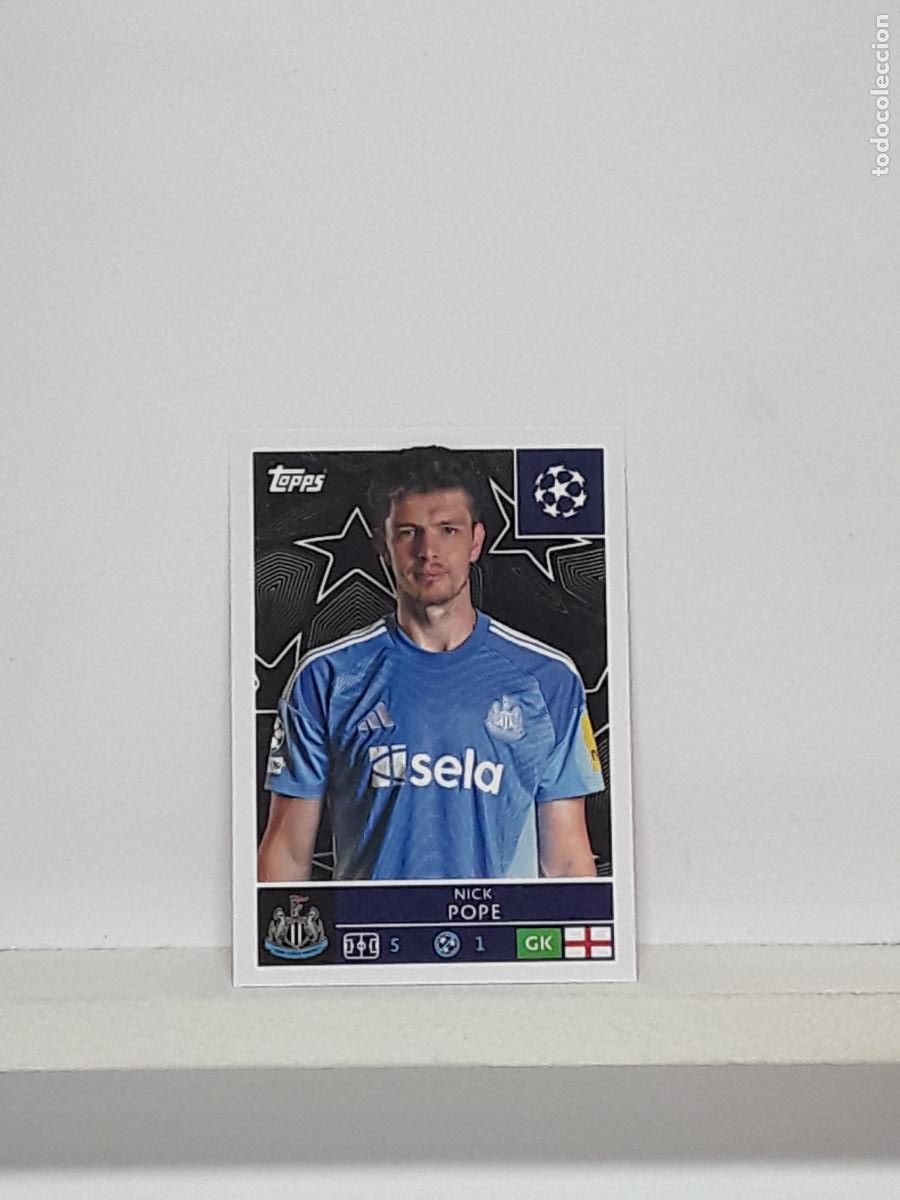 Cromos de f&uacute;tbol: CHAMPIONS STICKER 2025 2026 25 26 ALBUM TOPPS LEAGUE N 314 NEWCASTLE NICK POPE