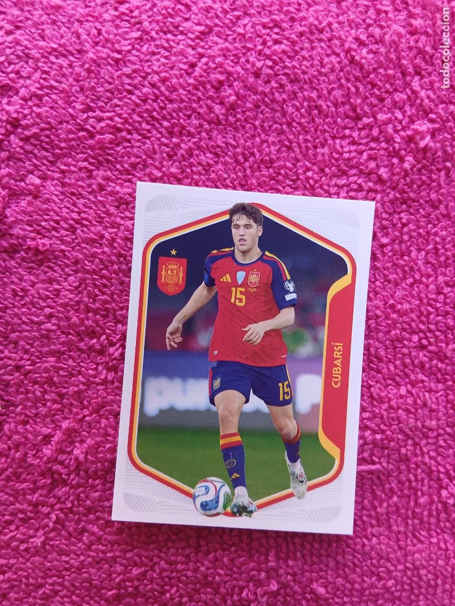 Cromos de f&uacute;tbol: espa&ntilde;a 2026 24 cubars&iacute; selecci&oacute;n espa&ntilde;ola panini carrefour family mundial de futbol