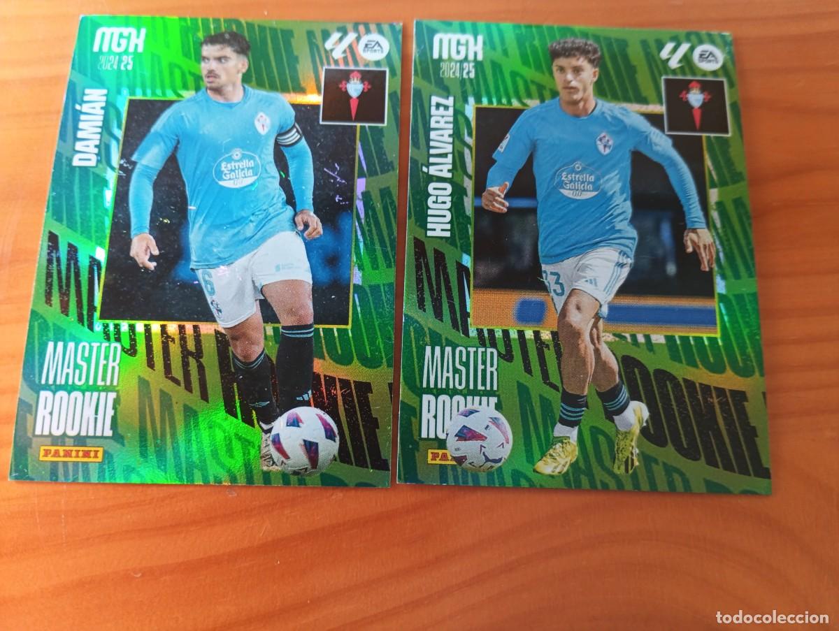 Cartes &agrave; collectionner de Football: DAMI&Aacute;N y HUGO ALV&Aacute;REZ MASTER ROOKIE CELTA VIGO PANINI MGK MEGACRACKS 2024 2025 2024-25