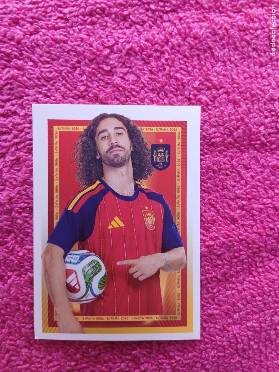 Cromos de f&uacute;tbol: espa&ntilde;a 2026 27 cucurella selecci&oacute;n espa&ntilde;ola panini carrefour family mundial de futbol