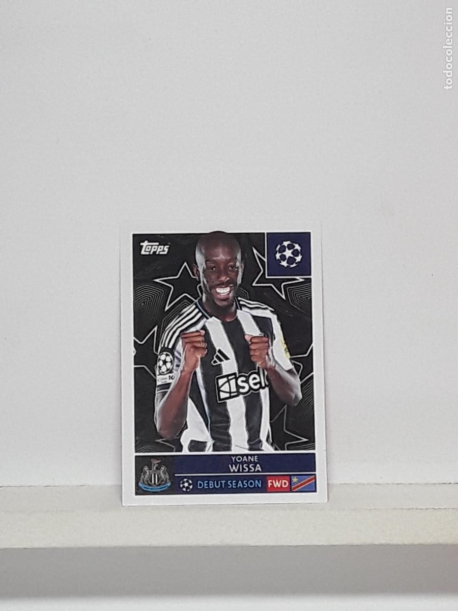 Cromos de f&uacute;tbol: CHAMPIONS STICKER 2025 2026 25 26 ALBUM TOPPS LEAGUE N 322 NEWCASTLE YOANE WISSA