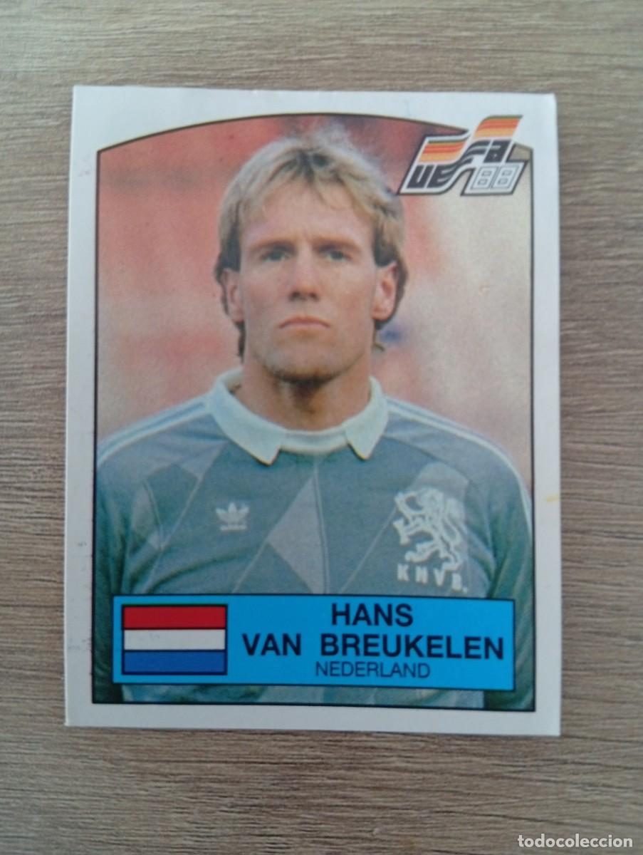 Cromos de f&uacute;tbol: HANS VAN BREUKELEN 214 HOLANDA EUROCOPA EURO 1988 88 ALEMANIA NUNCA PEGADO SIN PEGAR
