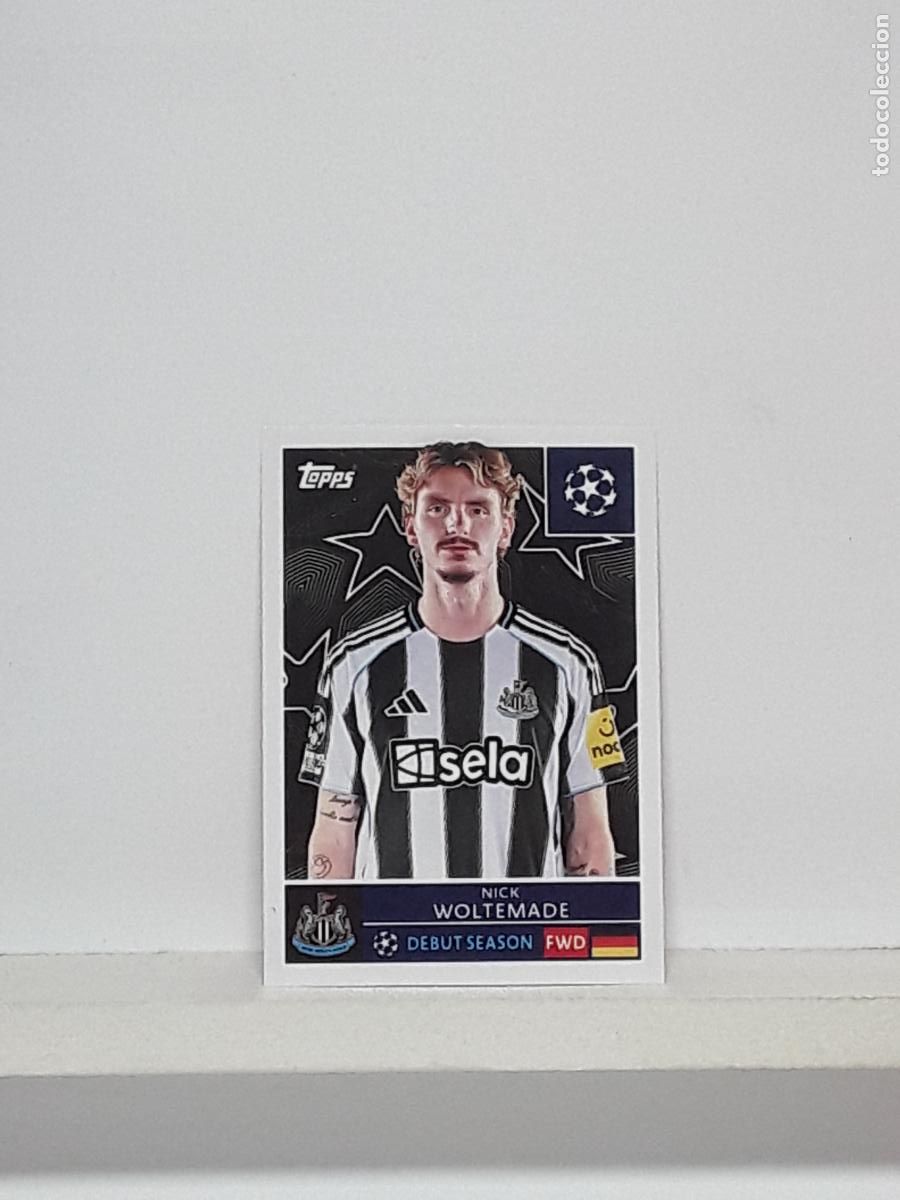 Cromos de f&uacute;tbol: CHAMPIONS STICKER 2025 2026 25 26 ALBUM TOPPS LEAGUE N 325 NEWCASTLE NICK WOLTEMADE