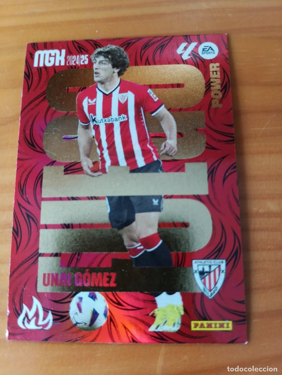 Fu&szlig;ball-Sticker: MEGACRACKS 2024 2025 MGK 24 25 ALBUM PANINI LIGA N P 387 ATHLETIC FUEGO POWER UNAI GOMEZ
