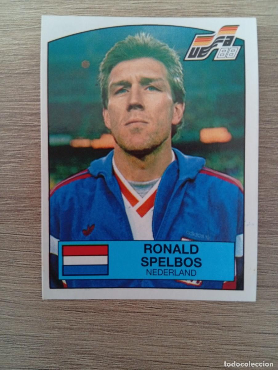Cromos de f&uacute;tbol: RONALD SPELBOS 218 HOLANDA EUROCOPA EURO 1988 88 ALEMANIA NUNCA PEGADO SIN PEGAR