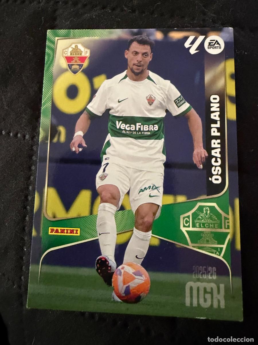 Cromos de f&uacute;tbol: megacracks 25-26 oscar plano elche