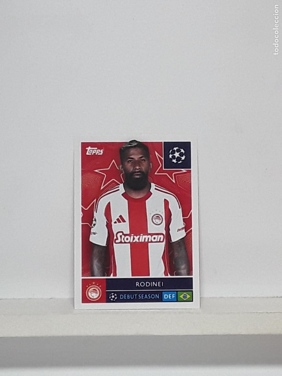 Cromos de f&uacute;tbol: CHAMPIONS STICKER 2025 2026 25 26 ALBUM TOPPS LEAGUE N 329 OLYMPIACOS RODINEI