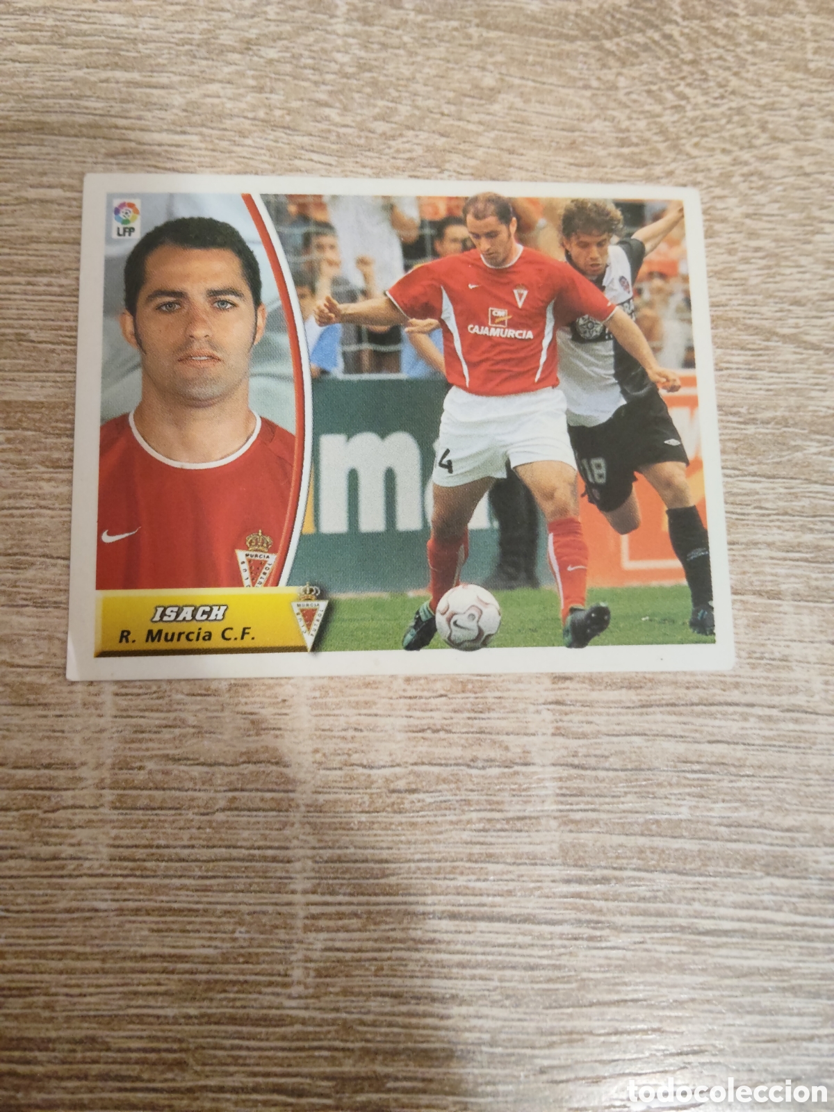 Cromos de f&uacute;tbol: Isach Real Murcia liga 2003 2004 03 04 ediciones este