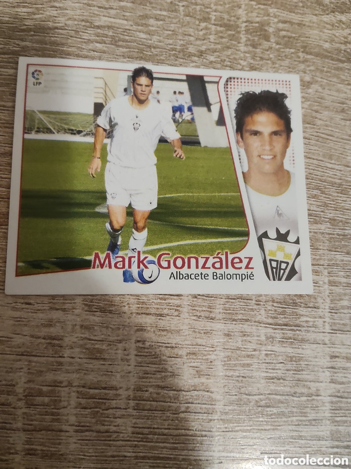 Cromos de f&uacute;tbol: Mark Gonz&aacute;lez Albacete liga 2004 2005 04 05 ediciones este