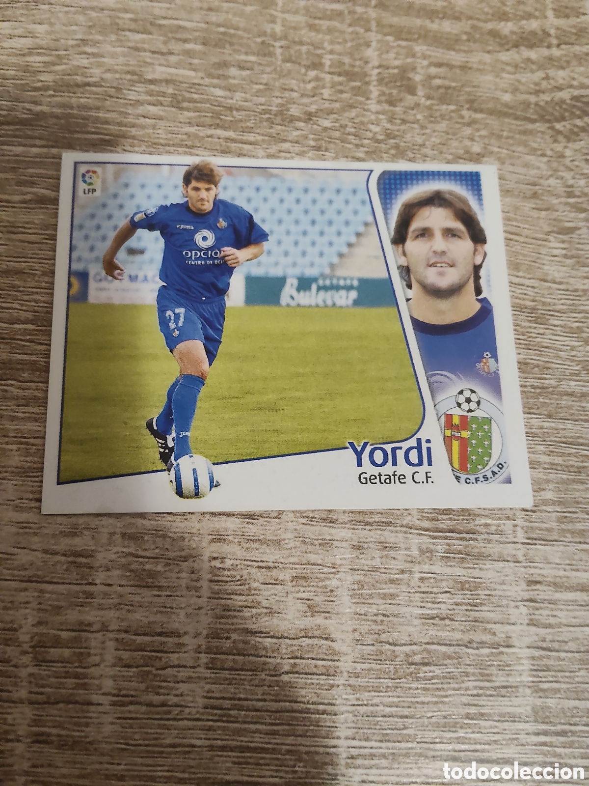Cromos de f&uacute;tbol: Yordi Getafe liga 2004 2005 04 05 ediciones este