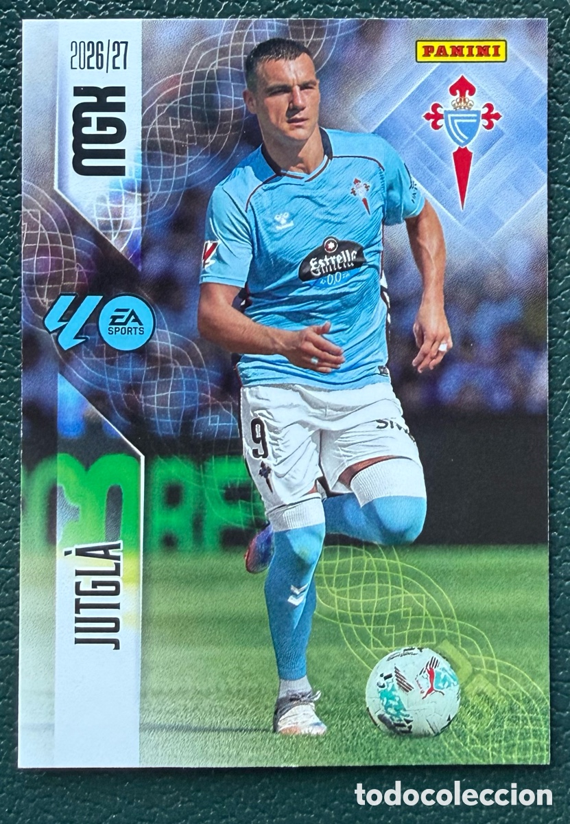 Cromos de Futebol: 126 JUTGLA CELTA DE VIGO FICHAS ALBUM MEGACRACKS 2026 2027 MGK 26 27