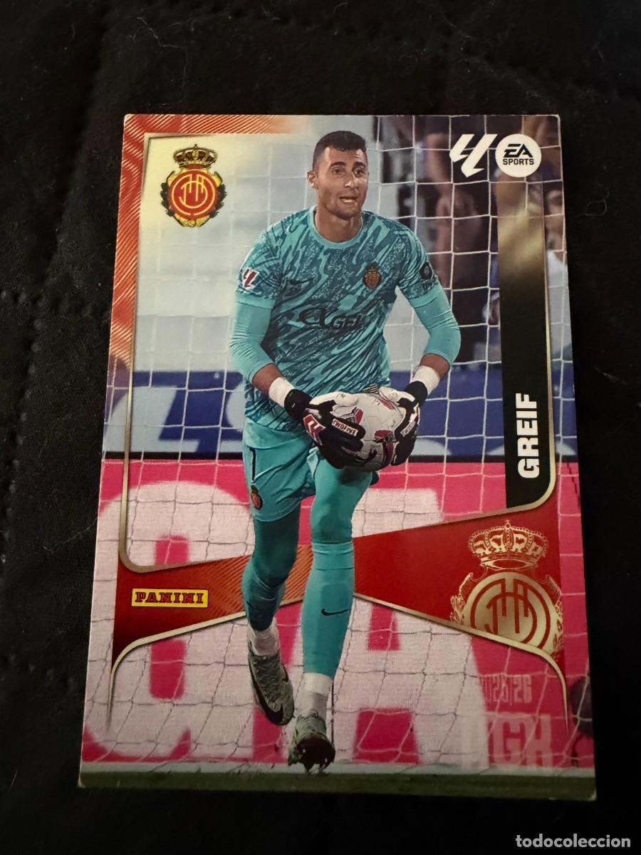 Cromos de f&uacute;tbol: megacracks 25-26 greif mallorca
