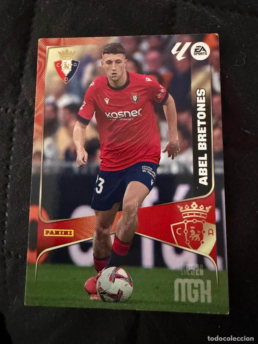 Cromos de f&uacute;tbol: megacracks 25-26 bretones osasuna