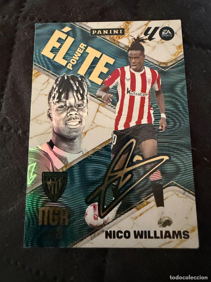 Cromos de f&uacute;tbol: megacracks 25-26 elite power nico williams