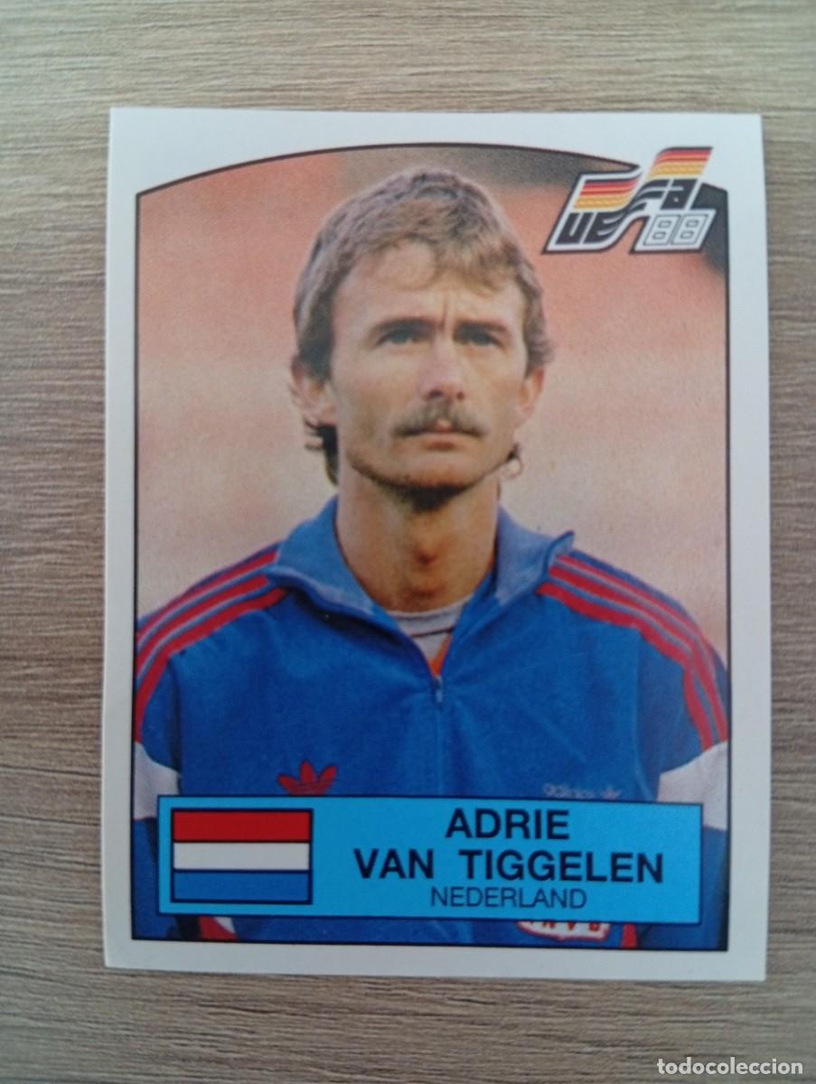 Cromos de f&uacute;tbol: ADRIE VAN TIGGELEN 219 HOLANDA EUROCOPA EURO 1988 88 ALEMANIA NUNCA PEGADO SIN PEGAR